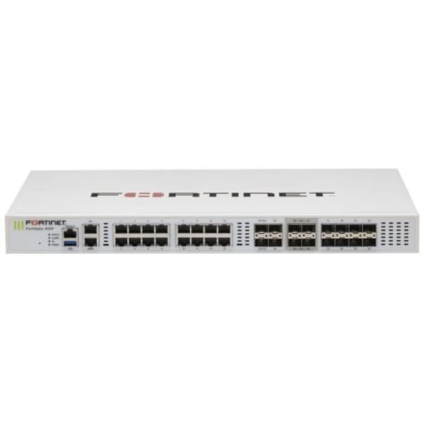 Fortinet FortiGate-400F Firewall Hardware Plus 1 Year FortiCare Premium and FortiGuard UTP (FG-400F-BDL-950-12) main product photo