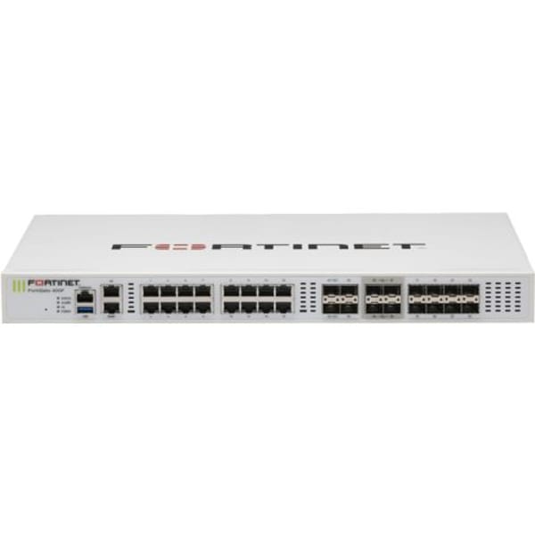 Fortinet FortiGate-400F Firewall Hardware Plus 3 Year FortiCare Premium and FortiGuard UTP (FG-400F-BDL-950-36) main product photo