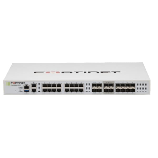 Fortinet FortiGate-401F Firewall Hardware Plus 5 Year FortiCare Premium and FortiGuard UTP (FG-401F-BDL-950-60) main product photo
