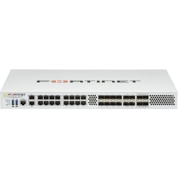 Fortinet FortiGate-600F Firewall Hardware Plus 1 Year FortiCare Premium and FortiGuard UTP (FG-600F-BDL-950-12) main product photo