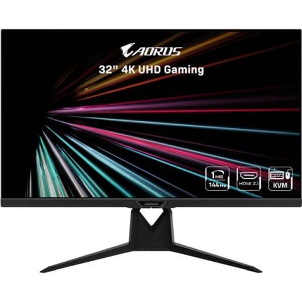 GIGABYTE Aorus FI32U 31.5" 4K UHD 144 Hz SS IPS Gaming Monitor (FI32U-EK) main product photo