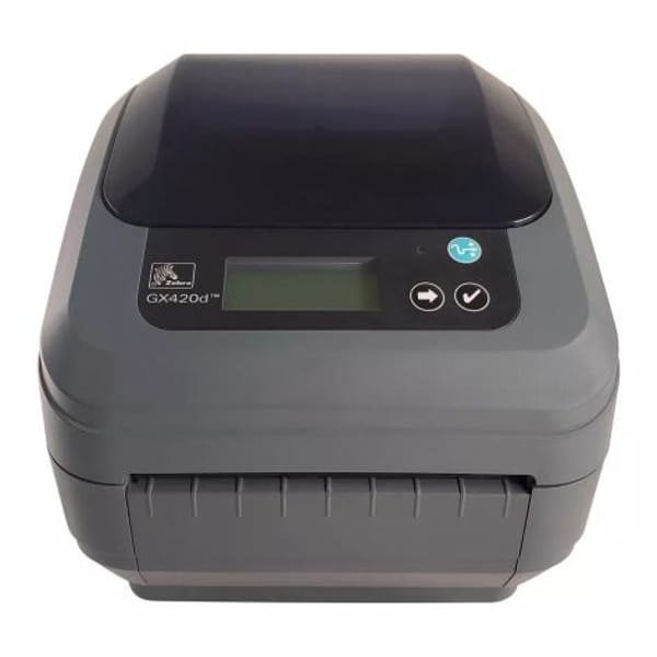 Zebra GX420D Barcode Label Printer (GX42-202420-100) main product photo
