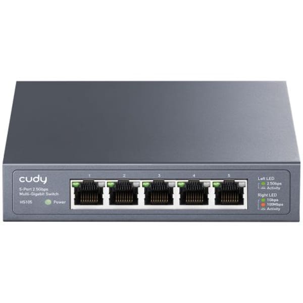 Cudy HS105 5-Port Unmanaged Desktop Switch main product photo