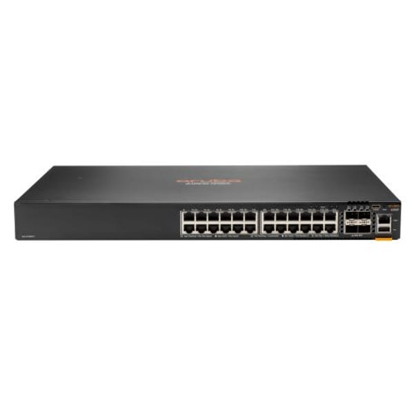 Aruba 6300F 24-port 1GbE and 4-port SFP56 Switch (JL668A) main product photo