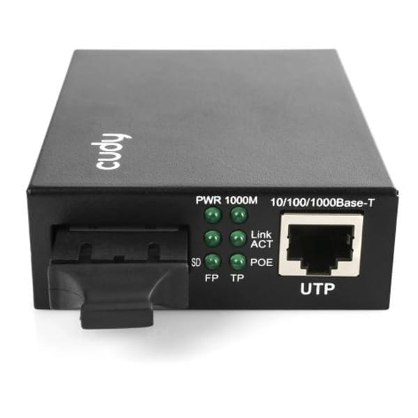 Cudy MC100GSA-20P Media Converter main product photo