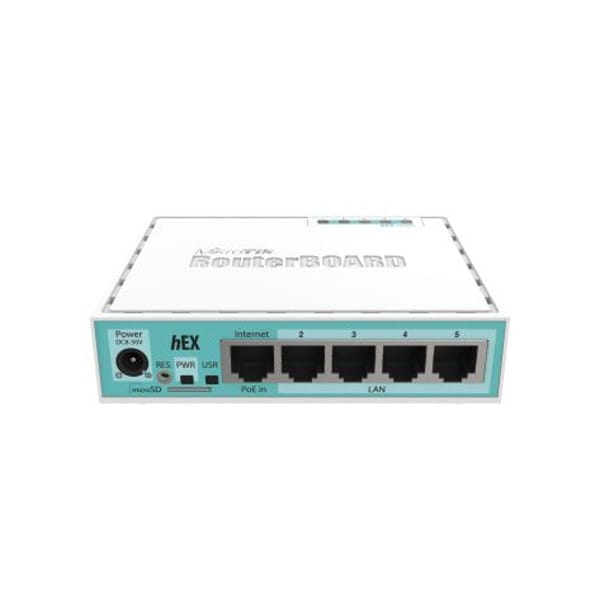 MikroTik RB750Gr3 hEX Router main product photo
