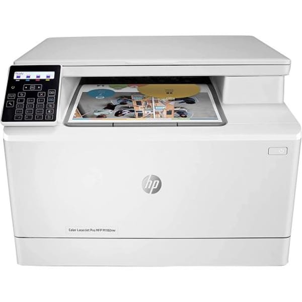 HP Color LaserJet Pro MFP M182n Printer (7KW54A) main product photo