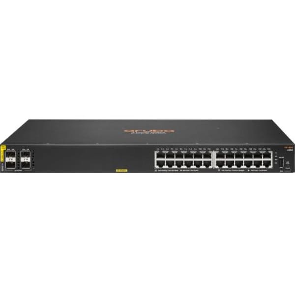Aruba CX 6000 24G Class4 PoE 4SFP 370W Switch (R8N87A ) main product photo
