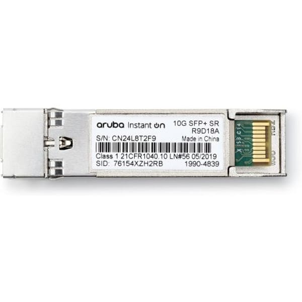 HPE Networking Instant On SFP Transceiver 10G (R9D18A) main product photo