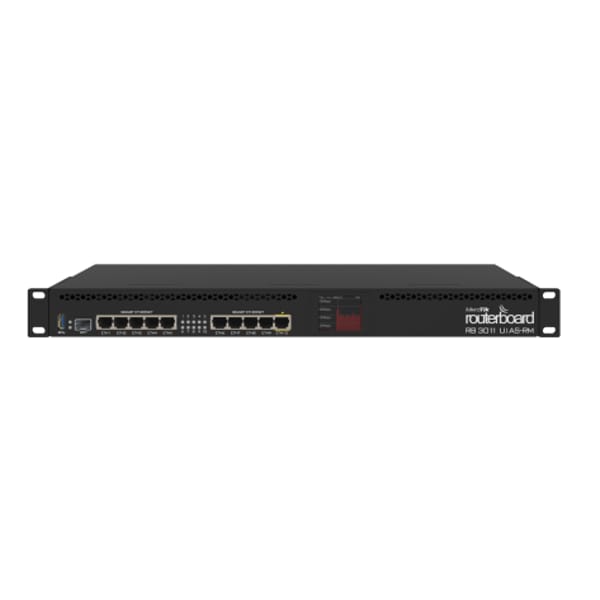 MikroTik RB3011UiAS-RM Router main product photo