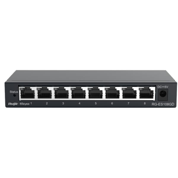 Ruijie RG-ES100GD X-Port Gigabit Unmanaged Switch main product photo