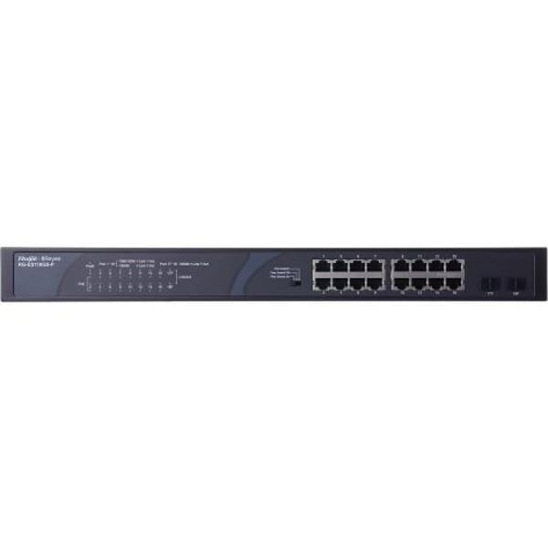 Ruijie RG-ES118GS-P 18-Port Unmanaged Switch main product photo