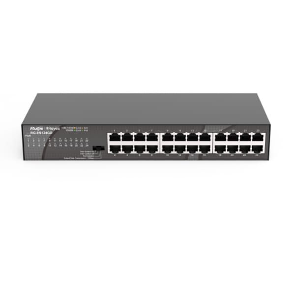 Ruijie RG-ES124GD Unmanaged Switch main product photo
