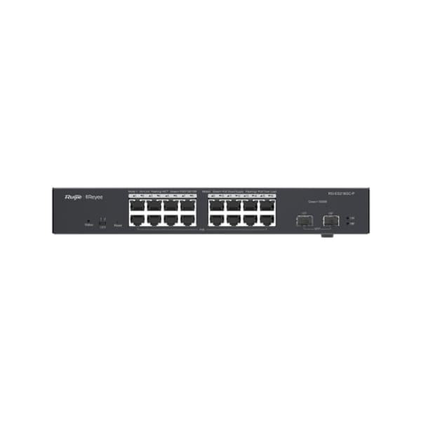 Ruijie RG-ES218GC-P Managed PoE Switch main product photo