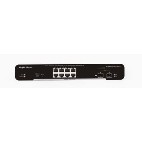 RG-NBS3100-8GT2SFP-P 8-Port Gigabit Managed Switch with 2 SFP Slots main product photo
