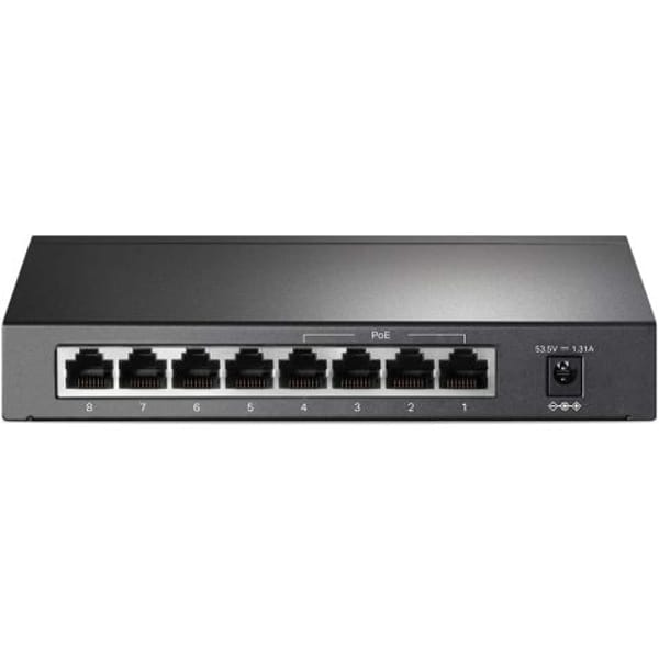 TP-Link TL-SG1008P 8-Port Gigabit Desktop Switch main product photo