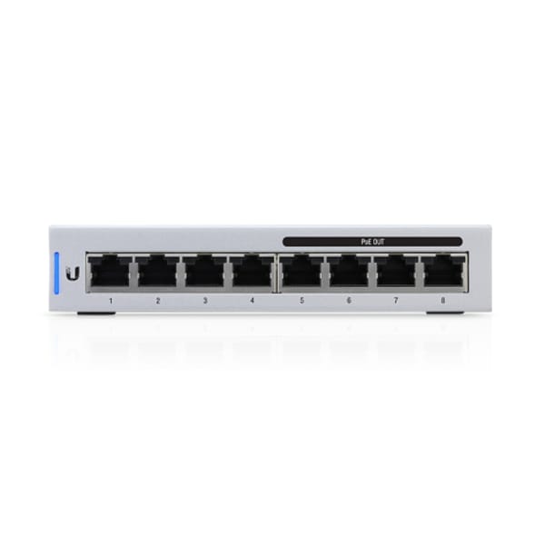 Ubiquiti UniFi 8 PoE Gen1 Switch (US-8-60W) main product photo