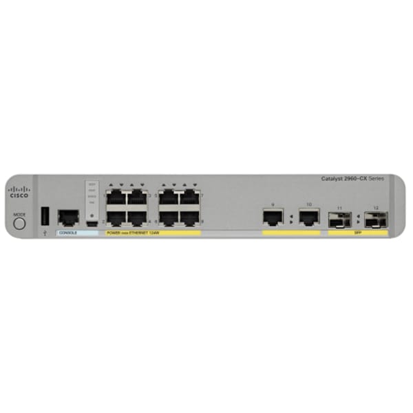 Cisco Catalyst C2960CX-8PC-L Switch main product photo