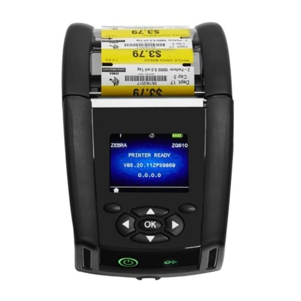 Zebra ZQ600 Portable Barcode Label Printer (ZQ61-AUWAE10-00) main product photo