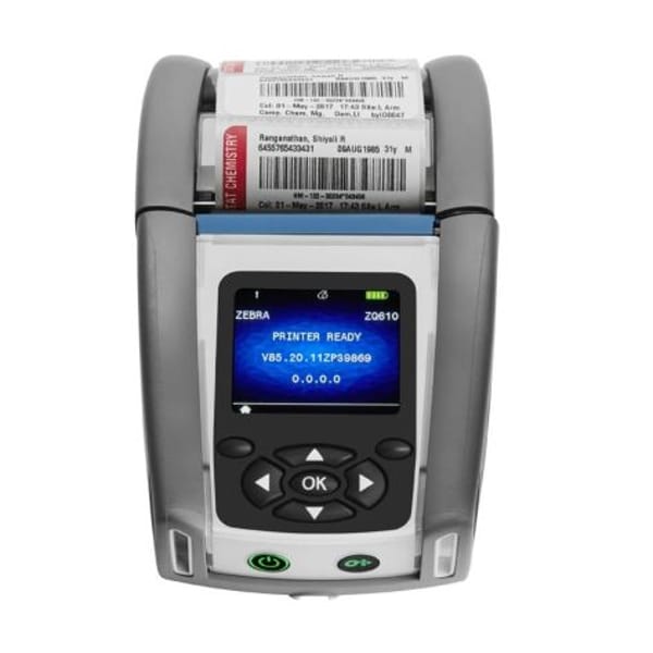 Zebra ZQ600 Portable Barcode Label Printer (ZQ61-HUWAE00-00) main product photo