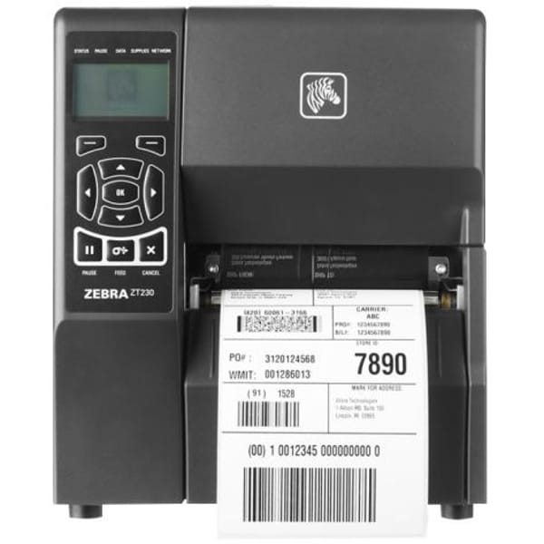 Zebra ZT230 Barcode Label Printer (ZT23043-T1E200FZ) main product photo