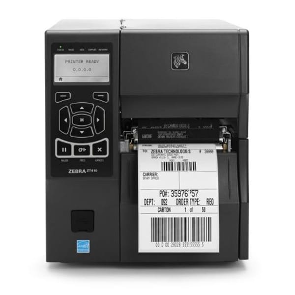 Zebra ZT410 Industrial Label Printer (ZT41042-T3E0000Z) main product photo