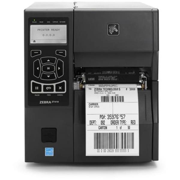 Zebra ZT410 Industrial Label Printer (ZT41046-T0E0000Z) main product photo