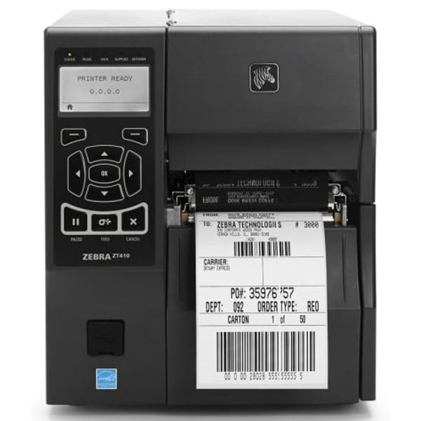 Zebra ZT410 Barcode Label Printer (ZT41046-T4E0000Z) main product photo