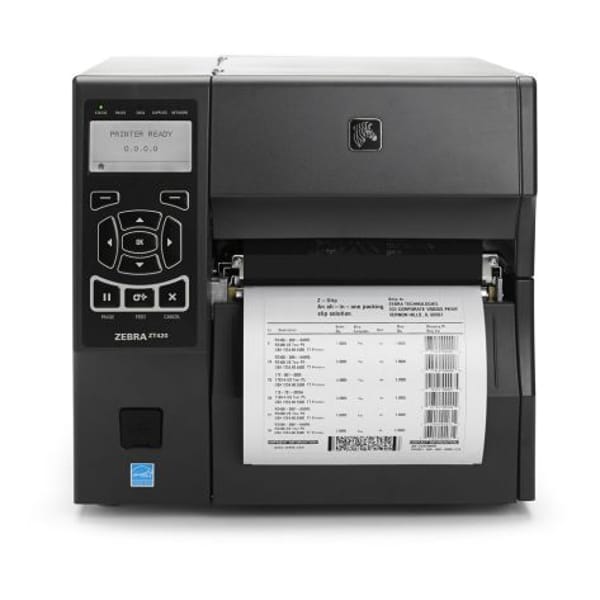 Zebra ZT420 Industrial Label Printer (ZT42062-T0E0000Z) main product photo