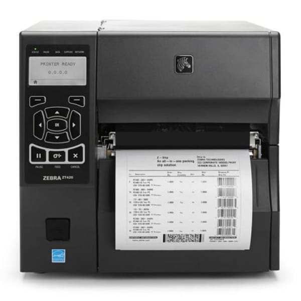 Zebra ZT420 Barcode Label Printer (ZT42062-T2E0000Z) main product photo