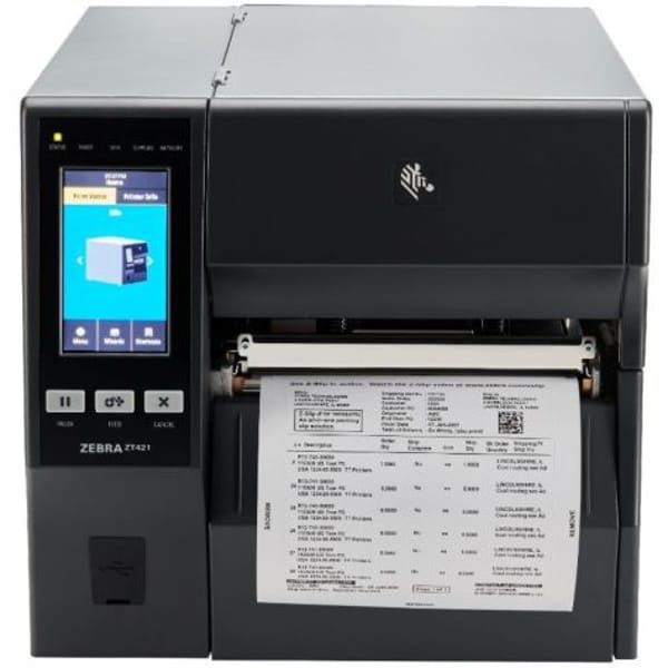 Zebra ZT421 Barcode Label Printer (ZT42163-T4E0000Z) main product photo
