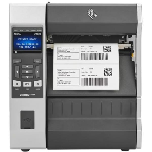Zebra ZT620R Industrial Barcode Label Printer (ZT62063-T0E01C0Z) main product photo