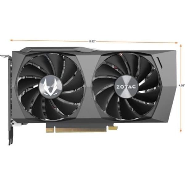 ZOTAC Gaming GeForce RTX 3060 Twin Edge 12GB GDDR6 Graphics Card (ZT-A30600E-10M) main product photo