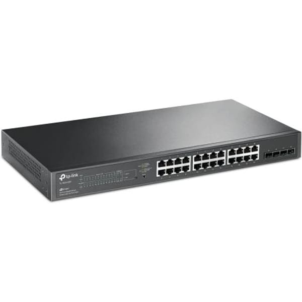 TP-Link TL-SG2428P 28 Port Managed PoE Switch main product photo