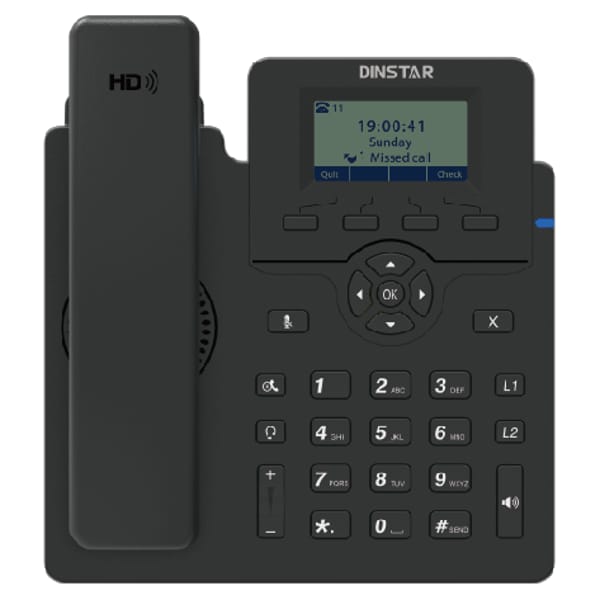 Dinstar C60LP Entry Level IP Phone main product photo