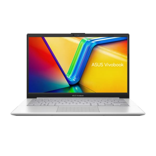 ASUS VIVOBOOK GO 14 E1404GA-NK004W | Intel Core i3 N305, 8GB RAM, 512GB SSD, 14" FHD, Intel IRIS Graphics, Win11 Home, Eng-Arab Keyboard, Silver main product photo