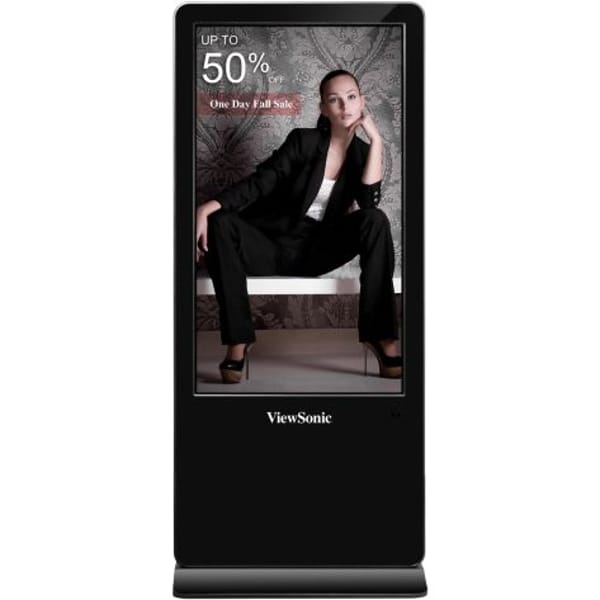 ViewSonic EP5540 55" 4K UHD All-in-One Standing Digital ePoster main product photo