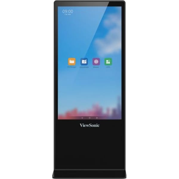 ViewSonic EP5542 55" 4K UHD All-in-One Standing Digital ePoster main product photo