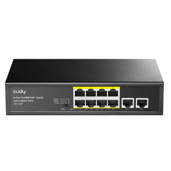 Cudy FS1010P 8-Port PoE+ Switch main product photo