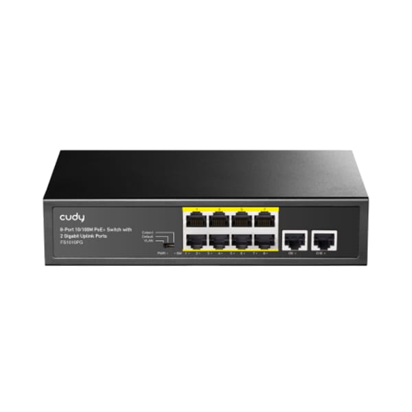 Cudy FS1010PG 8-Port PoE+ Switch main product photo