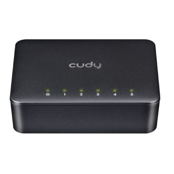 Cudy FS105D 5-Port Unmanaged Desktop Switch main product photo
