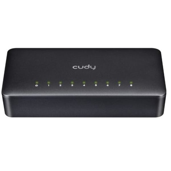 Cudy FS108D 8-Port Unmanaged Desktop Switch main product photo