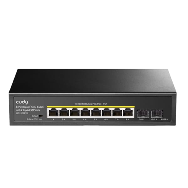 Cudy GS1008PS2 8-Port PoE+ Switch main product photo