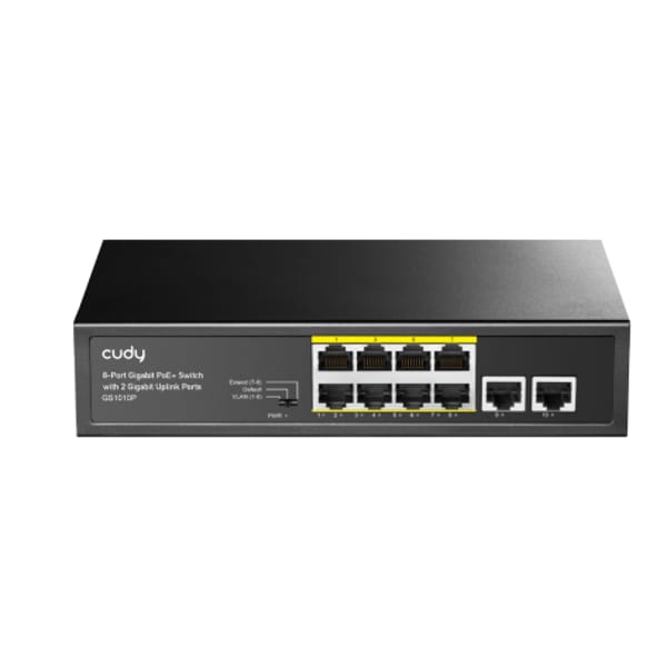 Cudy GS1010P 8-Port PoE+ Switch main product photo