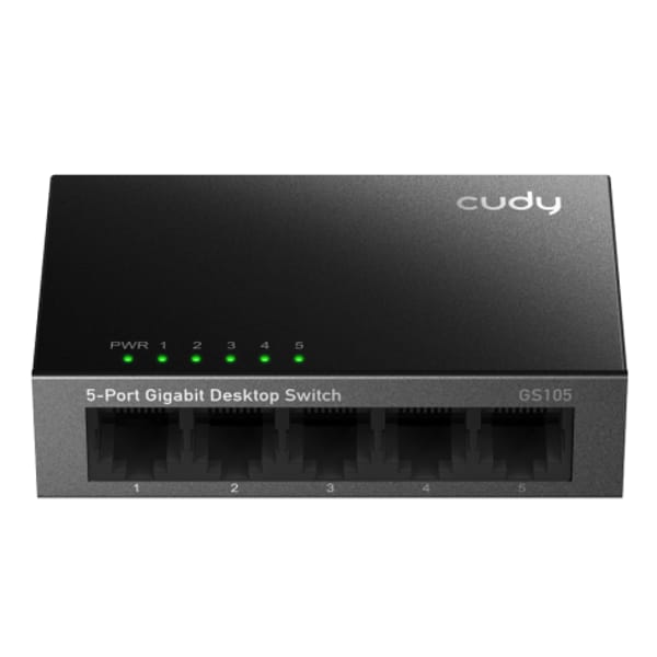 Cudy GS105 5-Port Unmanaged Desktop Switch main product photo