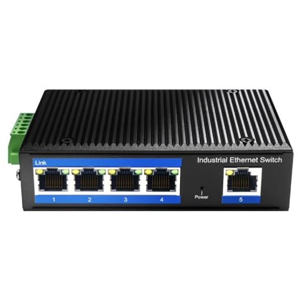 Cudy IF1005P 4-Port Industrial PoE+ Switch main product photo