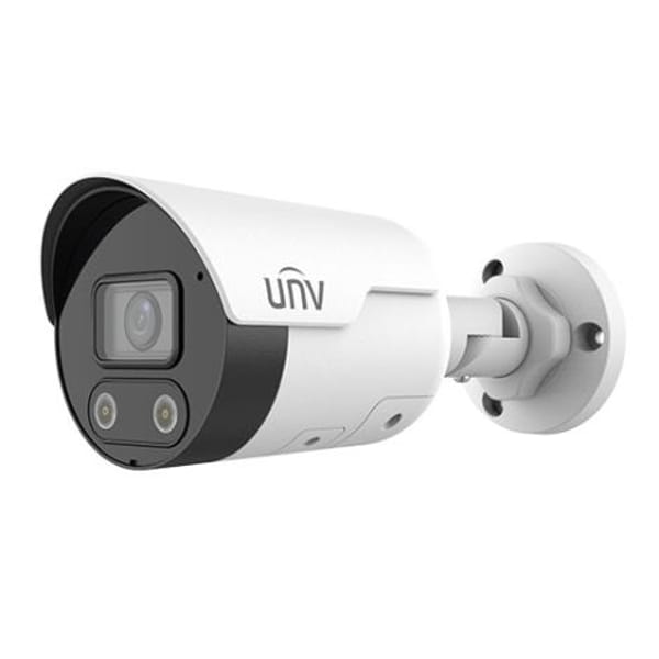 Uniview 4MP HD ColorHunter Mini IR Fixed Bullet Network Camera (IPC2124LE-ADF28KMC-WL) main product photo