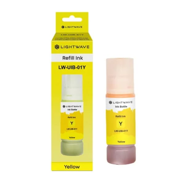 Lightwave LW-UIB-01Y Ink Bottle (Yellow) main product photo