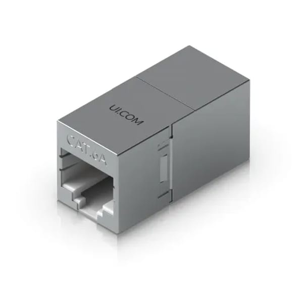 Ubiquiti UniFi RJ45 Cat6A Coupler – Indoor (UACC-RJ45-Coupler-C6A) main product photo