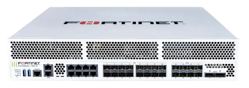 Fortinet FortiGate-1000F Firewall Hardware  Plus 1 Year FortiCare Premium and FortiGuard UTP (FG-1000F-BDL-950-12)